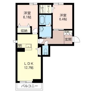 Ｏｒｃｈｉｄ　Ｂ棟 201号室