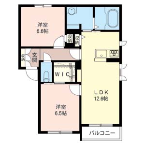 ＳＵＢＡＲＵ　ＴＯＷＮ　Ｃ 202号室