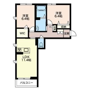 ラ・ヴィータ 205号室