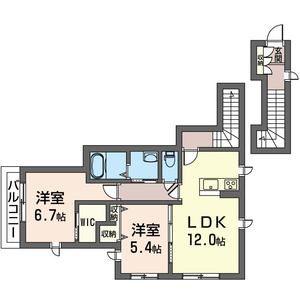 エクラ―ジュ作草部 201号-16