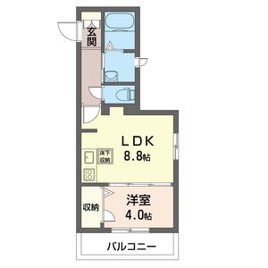 Ｅａｓｔ　Ｍａｉｓｏｎ 110号室