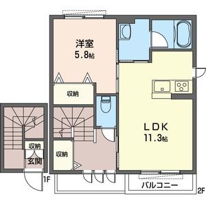 ヴューシャトー 201号室