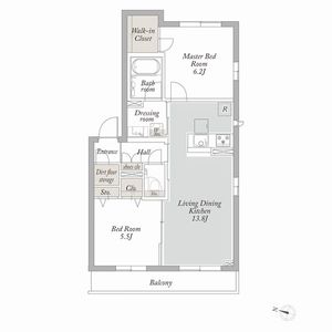 Ｃｈｉｂａｌｙ　Ｔｏｄｏｒｏｋｉ 101号室