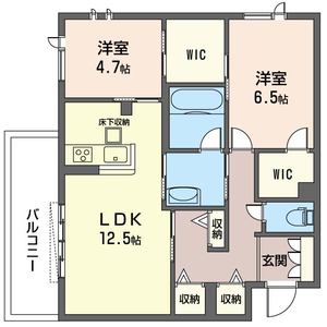 トラストメゾン花長 106号室