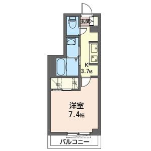 メゾンレグルス 102号室