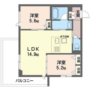 ＧｅｍテラスＢ 104号室
