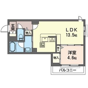 アルベレータⅢ 105号室