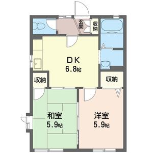 クレール中台Ａ 202号室