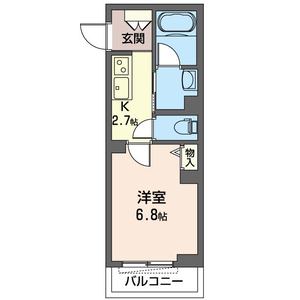 カーサクレールⅤ 101号室