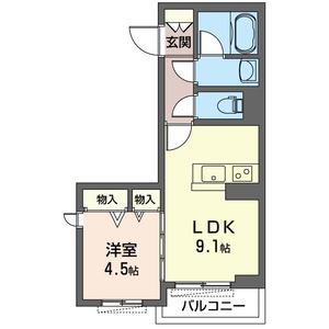 カーサクレールⅤ 401号室