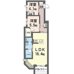 レスペディーザ公津の杜 207号室
