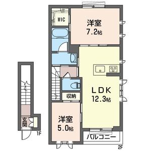 ドレ 202号室