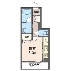 マスターグレイス穴川 206号室