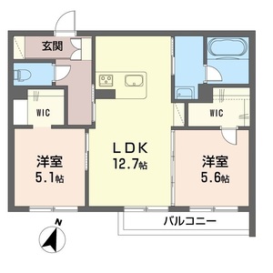 トレーフル 202号室