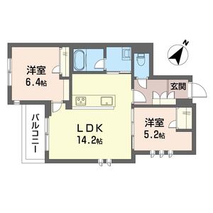 セルディーナ　アイ 205号室