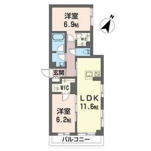 フェリーチェⅢ 201号室