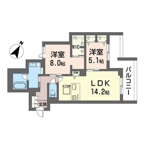 アメジア成田 106号室