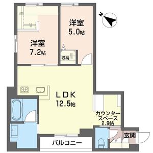 ヴァレンズ・クレシェレ 201号室