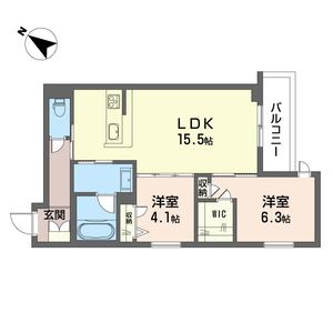 ヴァレンズ・クレシェレ 308号室