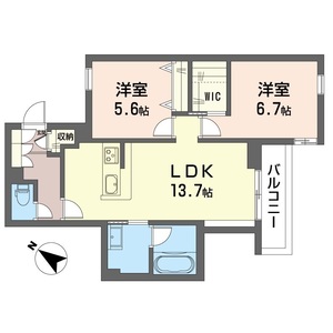 ヴァレンズ・フロレ 203号室