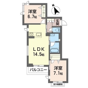 エール　ブランシェ 303号室