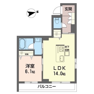 レザレⅡ 101号室