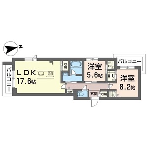 レザレⅡ 205号室