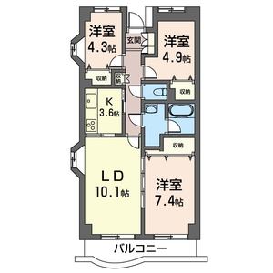 マストコート津田沼 201号室