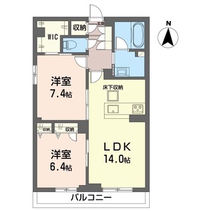 トラストメゾン白木蓮Ⅰ 105号室