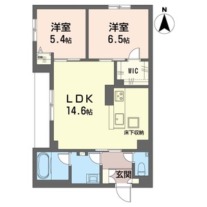 トラストメゾン白木蓮Ⅱ 101号室