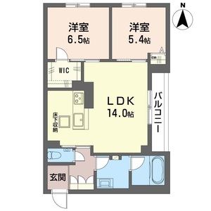 トラストメゾン白木蓮Ⅱ 102号室