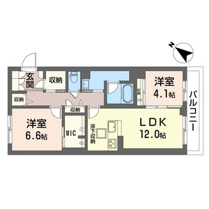 シャルム・Ⅰ 103号室