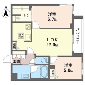 プレリー・レーヴ都賀 101号室