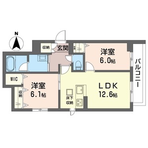 プレリー・レーヴ都賀 102号室