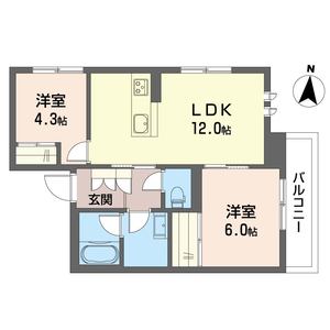 カーサプレミオ 201号室