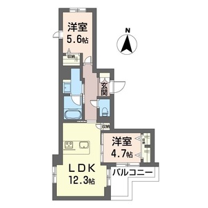 シャーメゾン小仲台 205号室