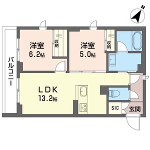 サンライズコート 402号室