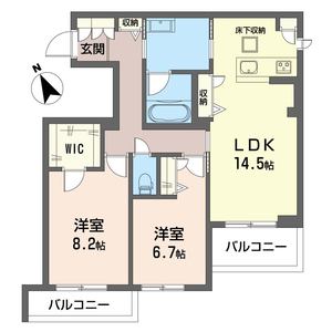 レスペディーザ囲護台 101号室