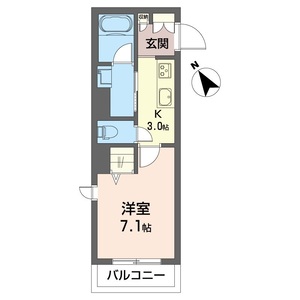 アンビシア 205号室