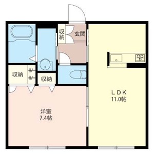 プランドールＡ 102号室