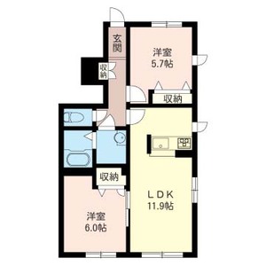 ロイヤルガーデンⅨ 101号室