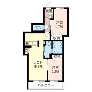 グランリュクス 205号室