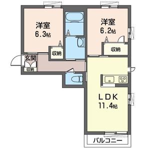 サンモールＭ 201号室