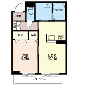 アルフラット 102号室