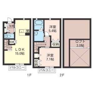 サザンクロス七番館 E号室