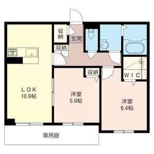 ガーデンテラス袖ヶ浦 102号室