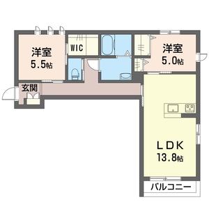 Ｇｒａｎ　Ｌｕｇａｌ（グラン　ルガール） 203号室