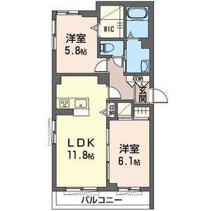 アベニール 203号室