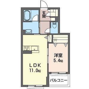 グラン・レーヴェＢ 203号室