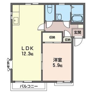フレグランスタナカA 201号-16